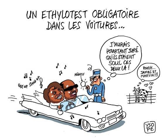 ETHYLOTEST OBLIGATOIRE : PLUS MAINTENANT ! ETHYLOTEST OBLIGATOIRE : PLUS MAINTENANT !